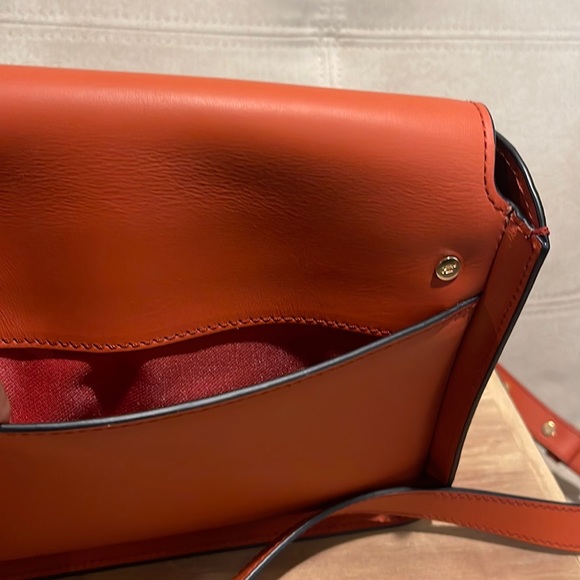 JW Anderson Anchor Logo Leather Box Crossbody Bag - Picture 16 of 17